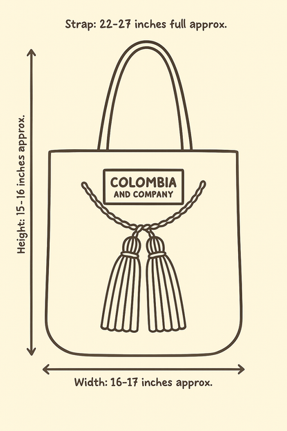 Handmade Wayuu Gray Beach Bag